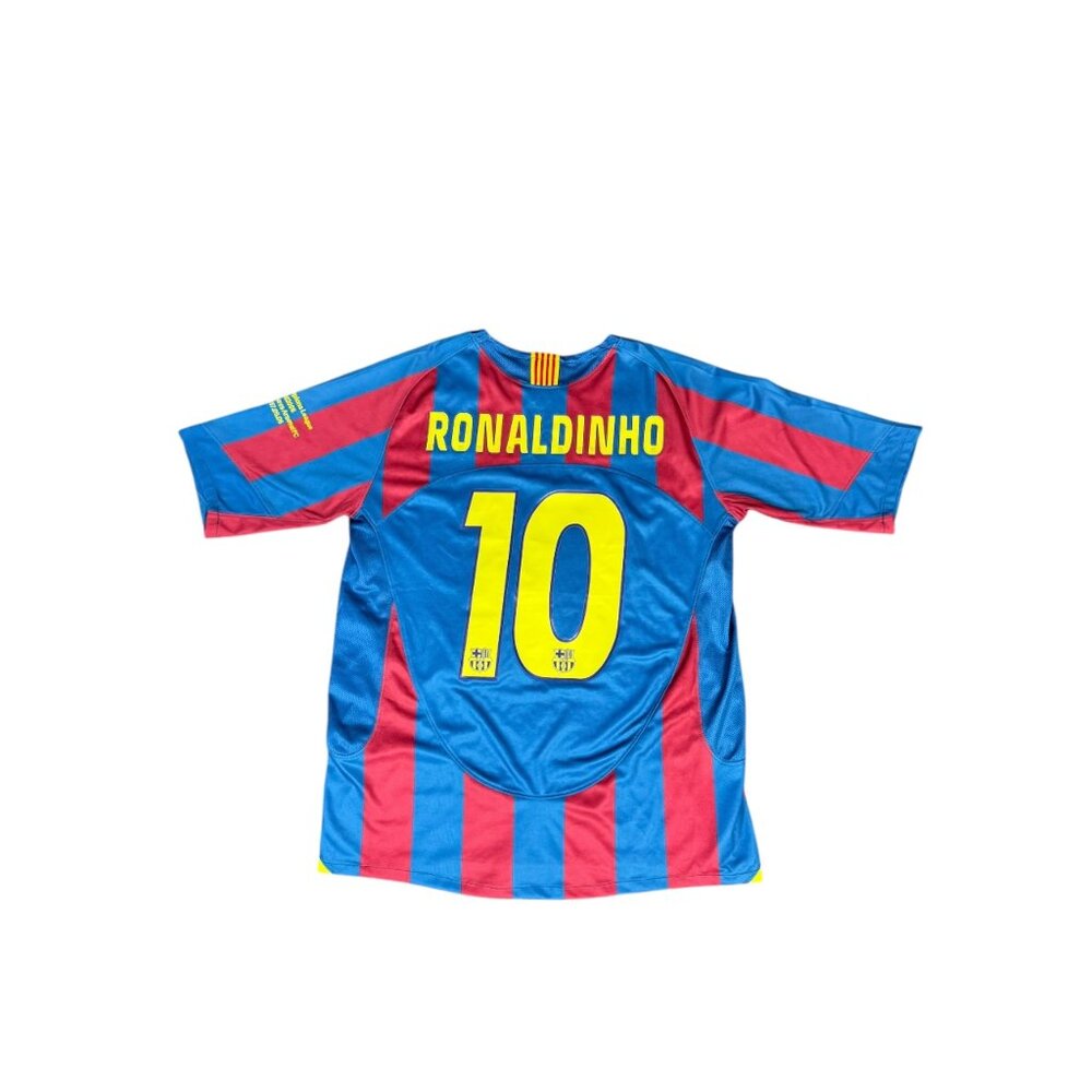 Nike FC Barcelona Ronaldinho 2006 UCL FInal Jersey
